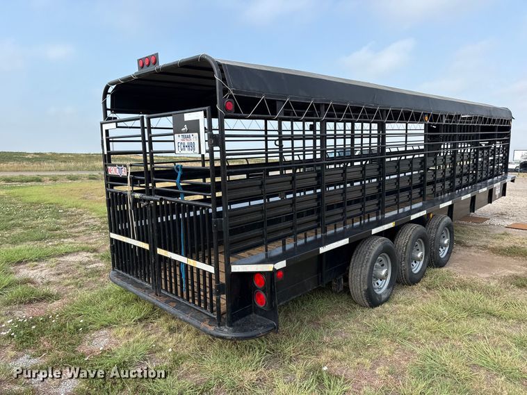 image for item EW4177 2013 Neckover Trailers GL28-3-7KE livestock trailer