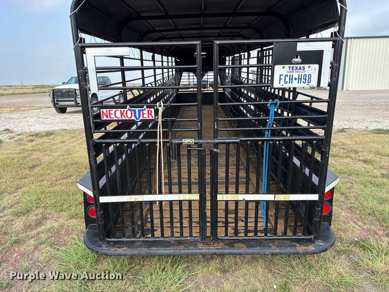 image for item EW4177 2013 Neckover Trailers GL28-3-7KE livestock trailer