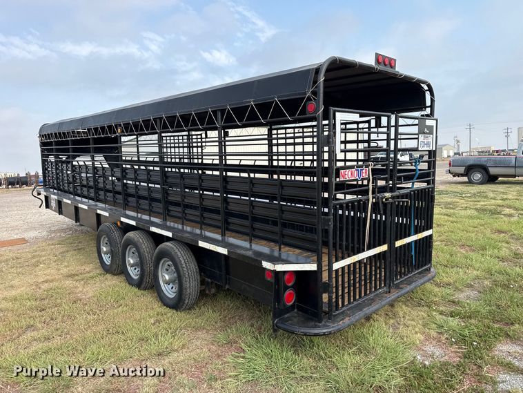image for item EW4177 2013 Neckover Trailers GL28-3-7KE livestock trailer