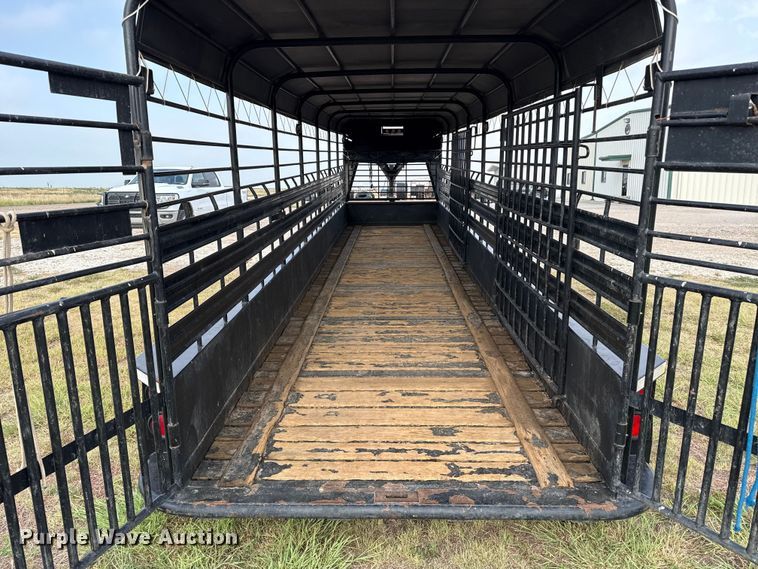 image for item EW4177 2013 Neckover Trailers GL28-3-7KE livestock trailer