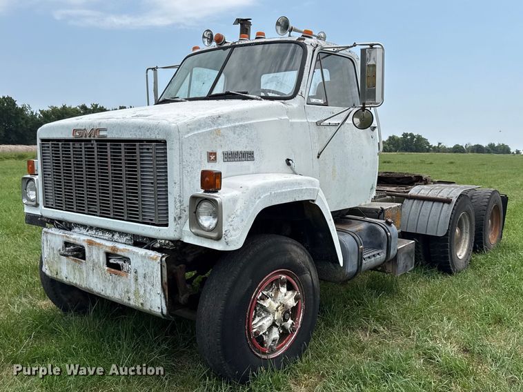 1984 GMC Brigadier semi truck