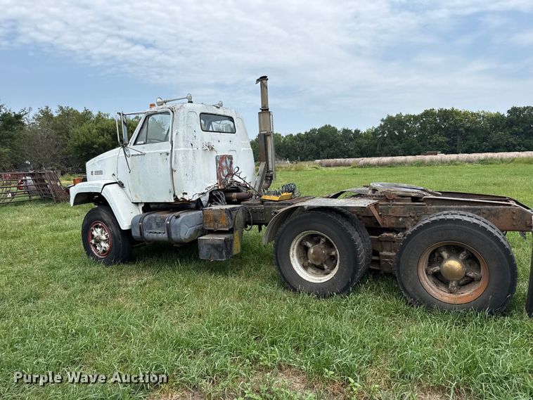 image for item EX2094 1984 GMC Brigadier semi truck