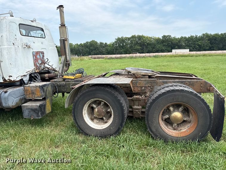 image for item EX2094 1984 GMC Brigadier semi truck