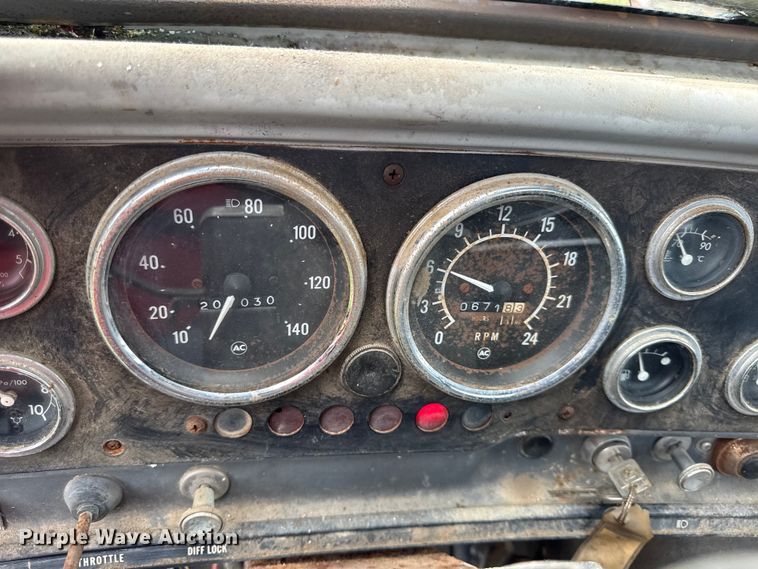 image for item EX2094 1984 GMC Brigadier semi truck