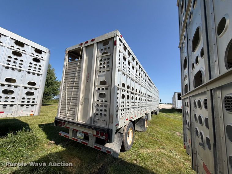image for item FB5844 2008 M.h. Eby, Inc Trans Pork livestock trailer