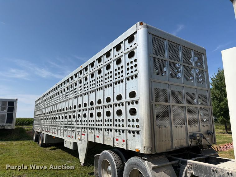 image for item FB5844 2008 M.h. Eby, Inc Trans Pork livestock trailer