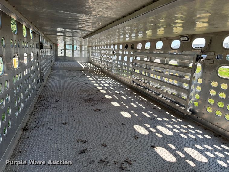 image for item FB5844 2008 M.h. Eby, Inc Trans Pork livestock trailer