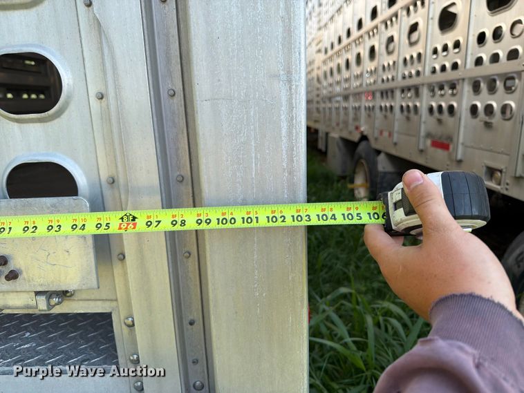 image for item FB5845 2008 M.h. Eby, Inc livestock trailer