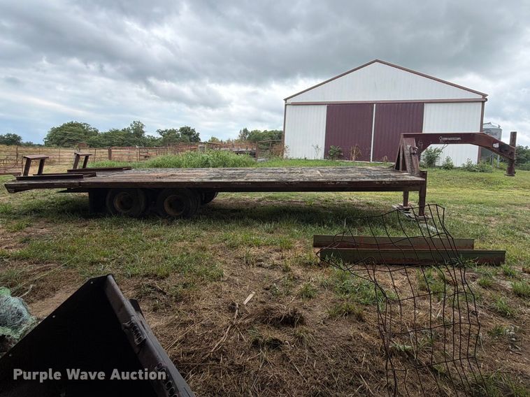 image for item FB5867 1996 Keifer Built equipment trailer