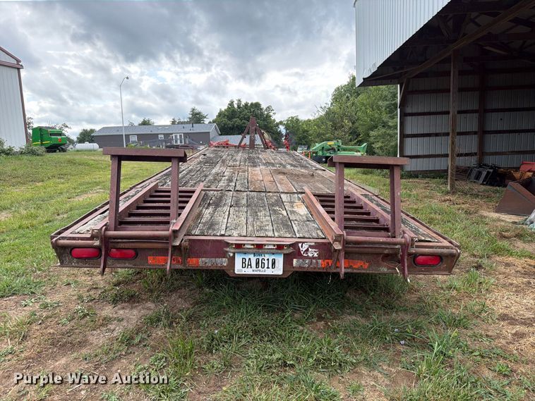 image for item FB5867 1996 Keifer Built equipment trailer