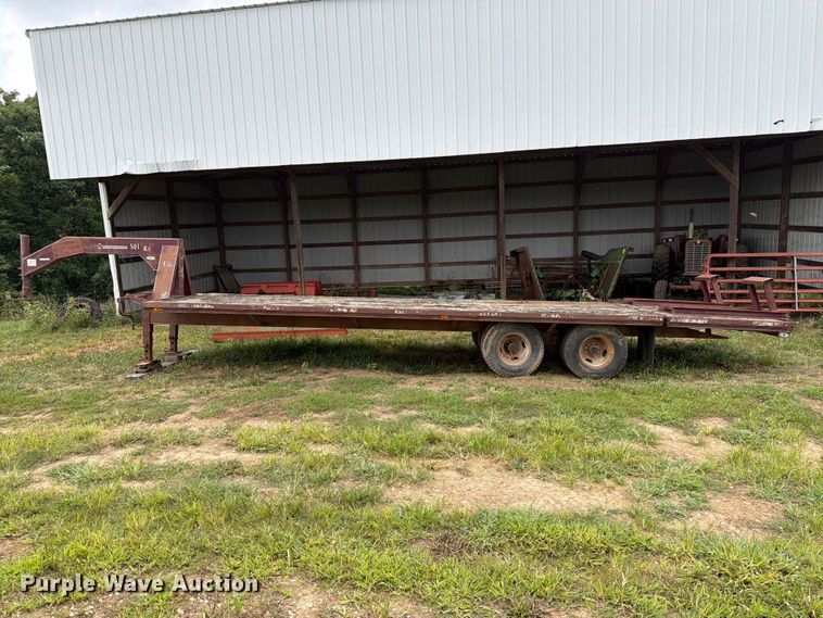 image for item FB5867 1996 Keifer Built equipment trailer