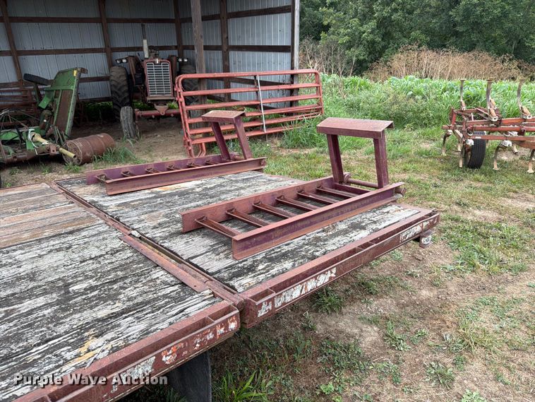 image for item FB5867 1996 Keifer Built equipment trailer