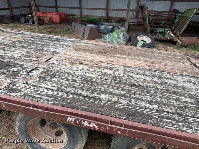 image for item FB5867 1996 Keifer Built equipment trailer