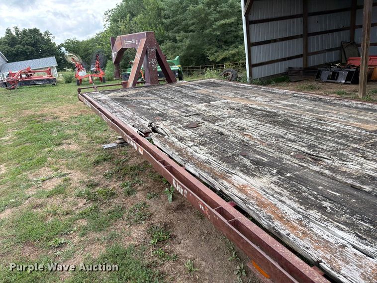 image for item FB5867 1996 Keifer Built equipment trailer