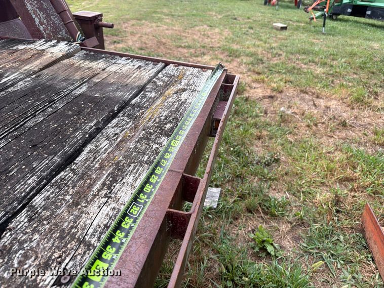 image for item FB5867 1996 Keifer Built equipment trailer