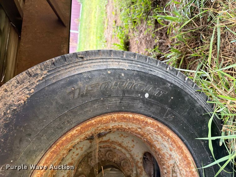 image for item FB5867 1996 Keifer Built equipment trailer