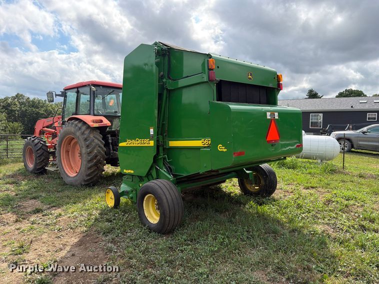 image for item FB5872 John Deere 567 Megawide round baler