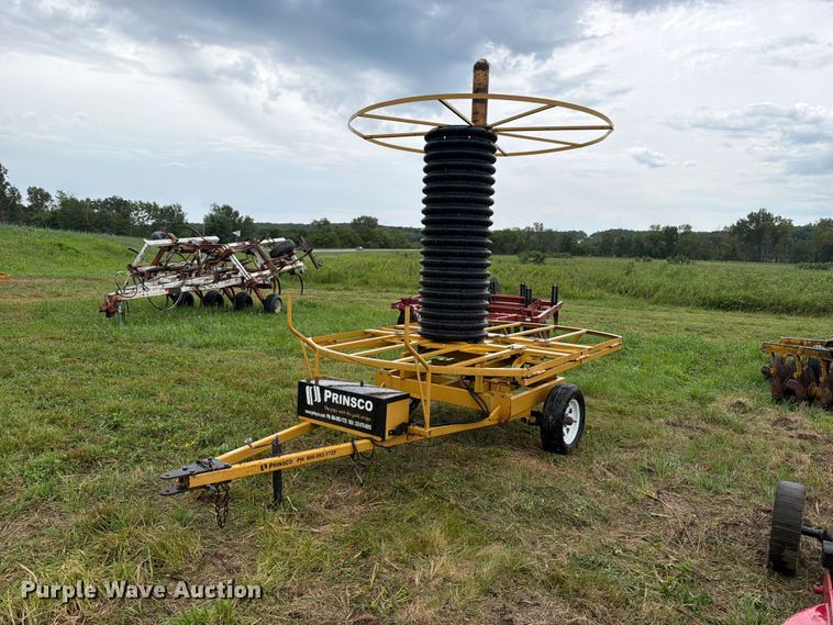 2011 Agri Drain J Series reel trailer