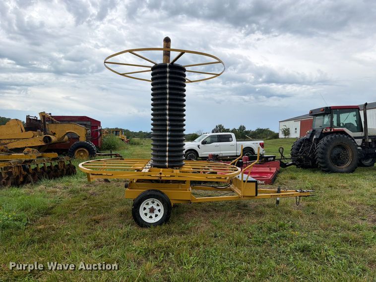 image for item FB5937 2011 Agri Drain J Series reel trailer