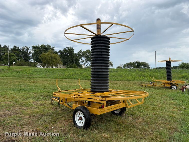 image for item FB5937 2011 Agri Drain J Series reel trailer