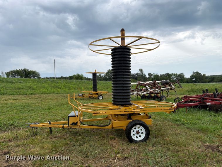 image for item FB5937 2011 Agri Drain J Series reel trailer