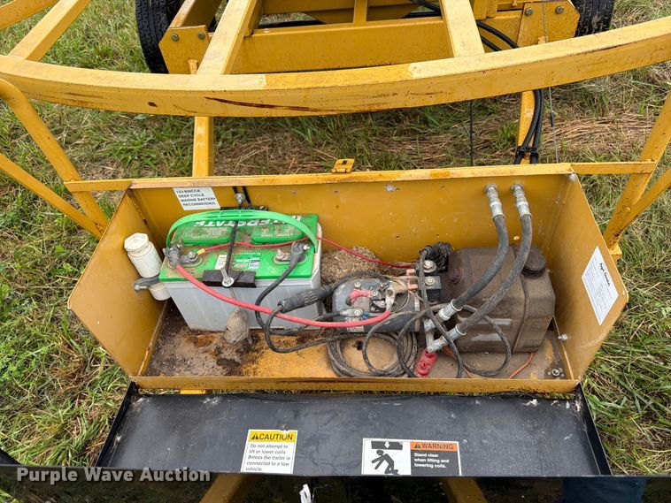 image for item FB5937 2011 Agri Drain J Series reel trailer