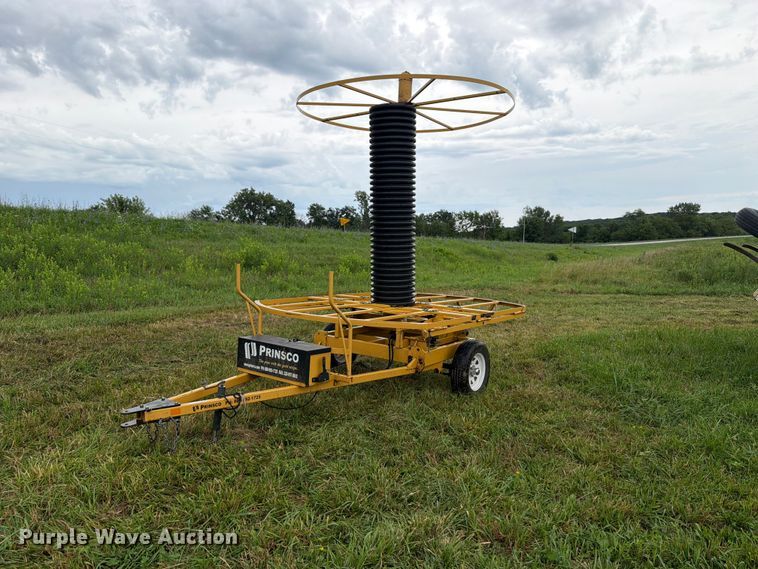 2016 Agri Drain J series reel trailer