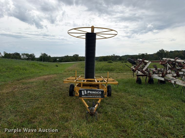 image for item FB5938 2016 Agri Drain J series reel trailer
