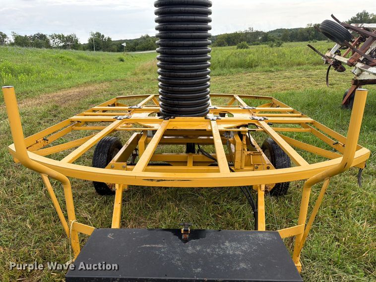 image for item FB5938 2016 Agri Drain J series reel trailer