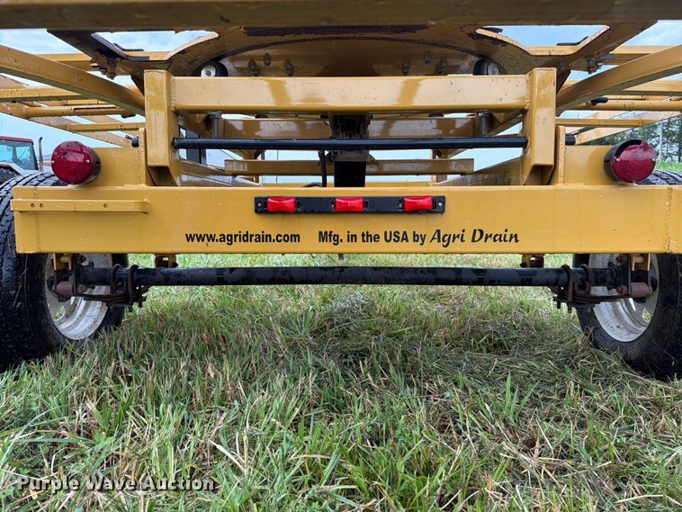 image for item FB5938 2016 Agri Drain J series reel trailer