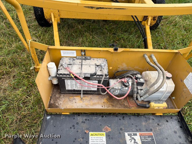 image for item FB5938 2016 Agri Drain J series reel trailer