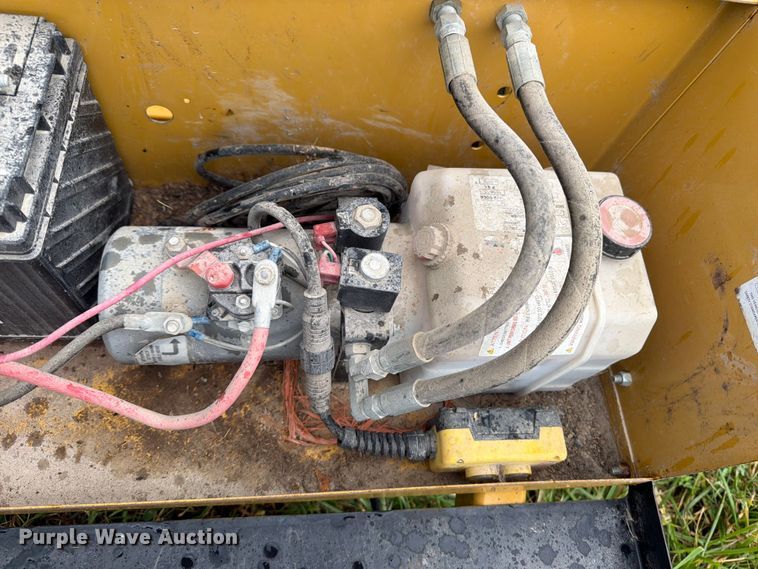 image for item FB5938 2016 Agri Drain J series reel trailer