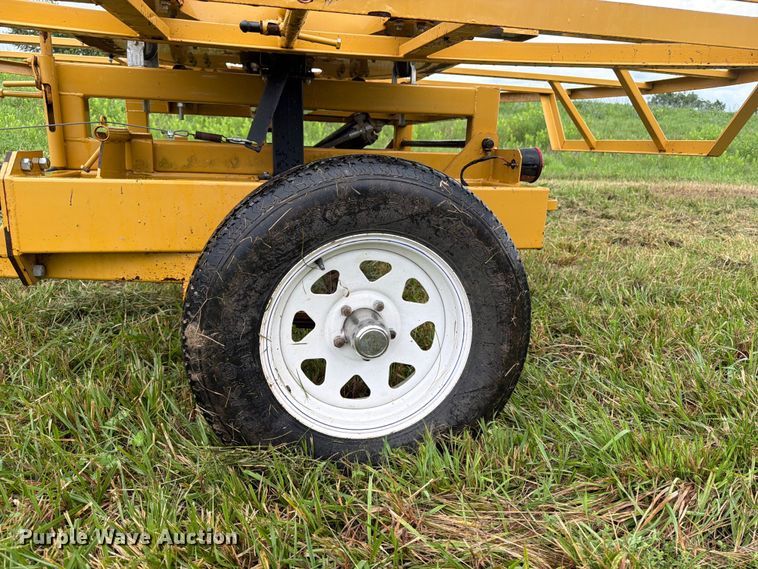 image for item FB5938 2016 Agri Drain J series reel trailer