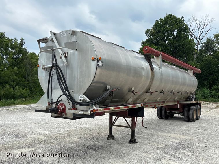 2005 Warren AT-36-SER9 feed delivery trailer