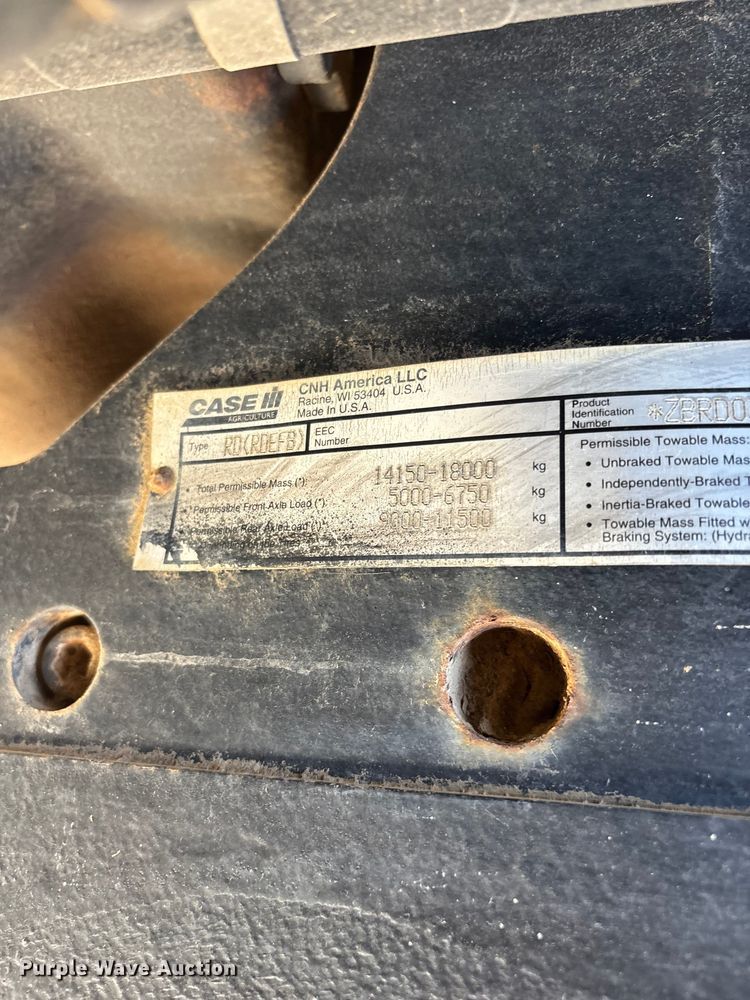 image for item FG0583 2011 Case IH 340 Magnum MFWD tractor