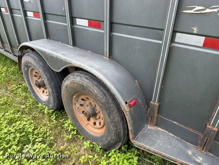 image for item FK3314 2008 Titan 1R7715 livestock trailer