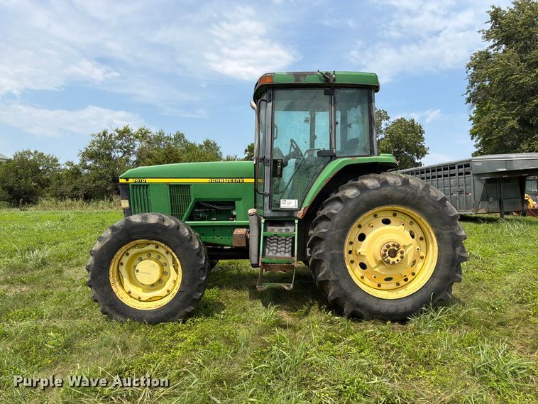 image for item FK3315 1998 John Deere 7410 MFWD tractor