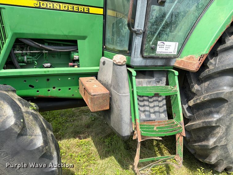 image for item FK3315 1998 John Deere 7410 MFWD tractor