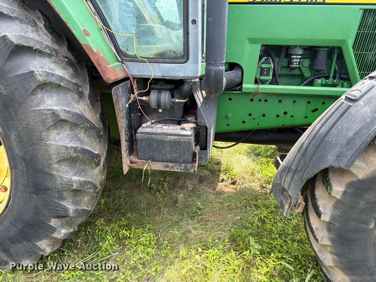 image for item FK3315 1998 John Deere 7410 MFWD tractor