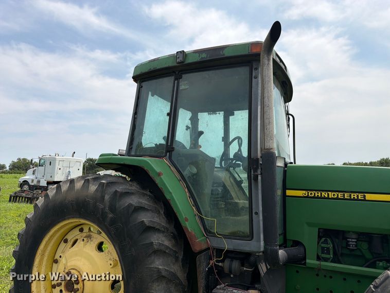 image for item FK3315 1998 John Deere 7410 MFWD tractor
