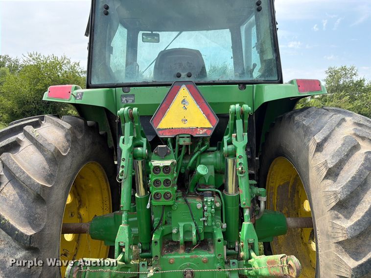 image for item FK3315 1998 John Deere 7410 MFWD tractor