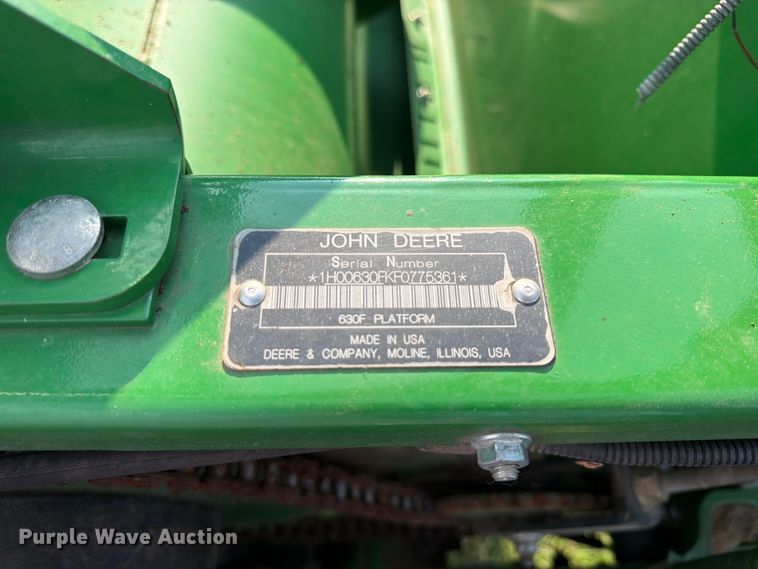 image for item FK3325 John Deere 630F HydraFlex flex head