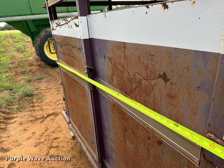 image for item FU1013 1993 Chaparral Trailers 16' Stock Trailer livestock trailer