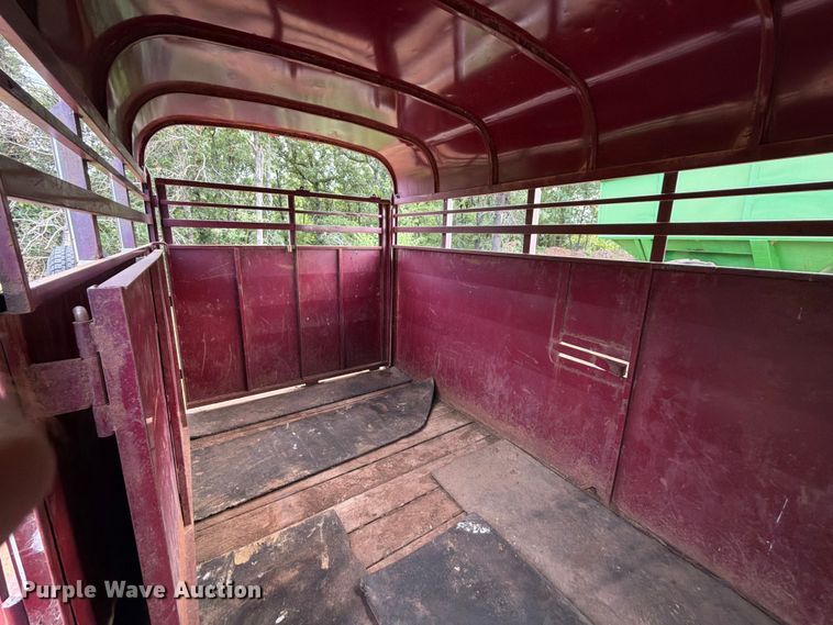 image for item FU1013 1993 Chaparral Trailers 16' Stock Trailer livestock trailer