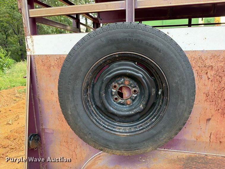 image for item FU1013 1993 Chaparral Trailers 16' Stock Trailer livestock trailer