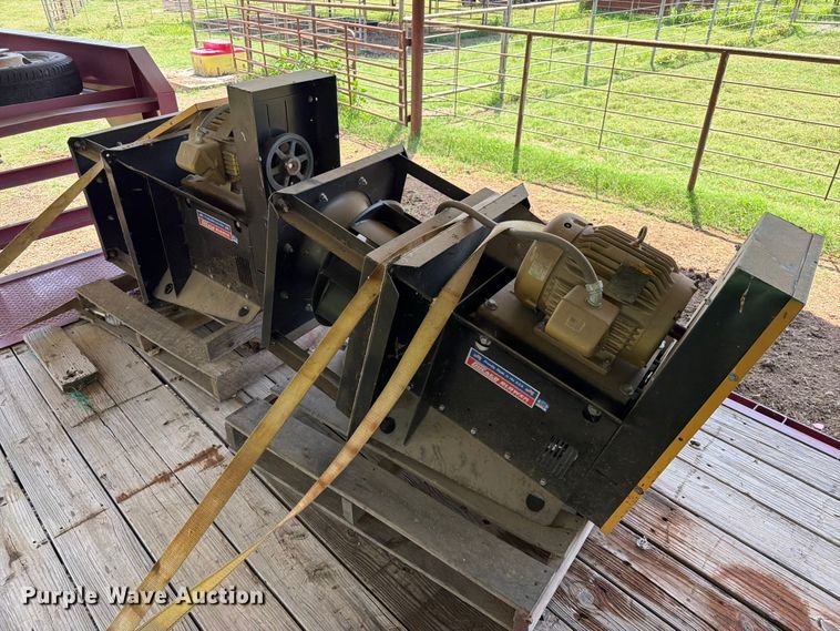 image for item FU1035 (2) Chicago Blower 182 utility blowers
