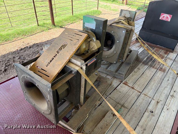 image for item FU1035 (2) Chicago Blower 182 utility blowers