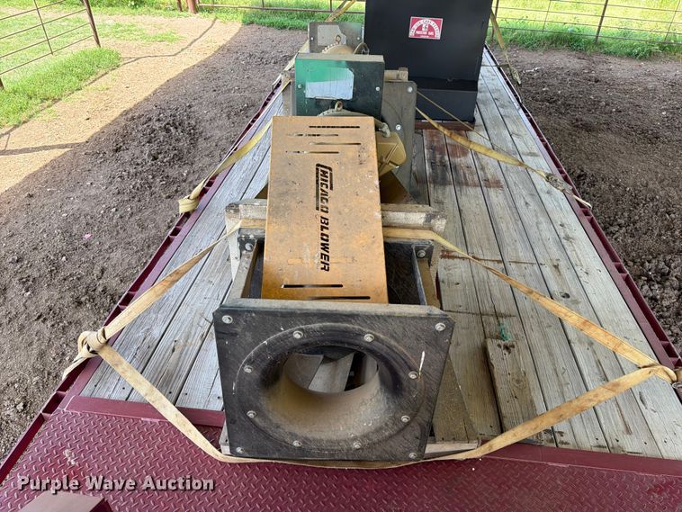 image for item FU1035 (2) Chicago Blower 182 utility blowers