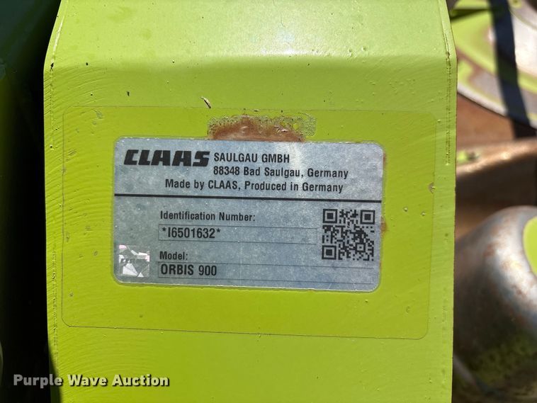 image for item JM9371 Claas Orbis 900 rotary forage head