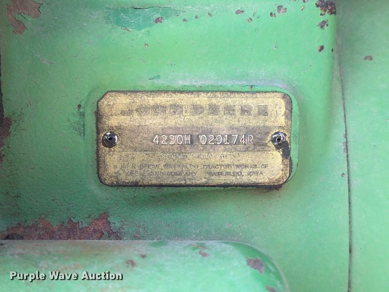 image for item MZ9799 John Deere 4230 tractor